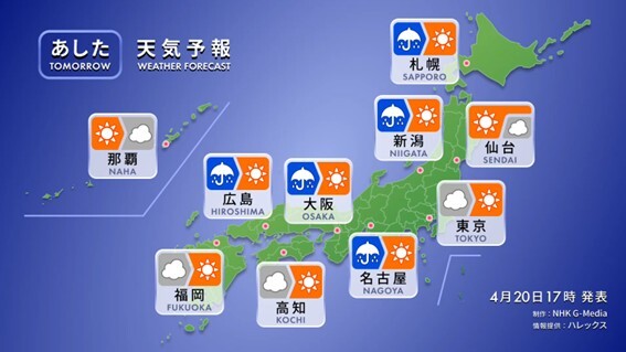 全国天気(リニューアル版)